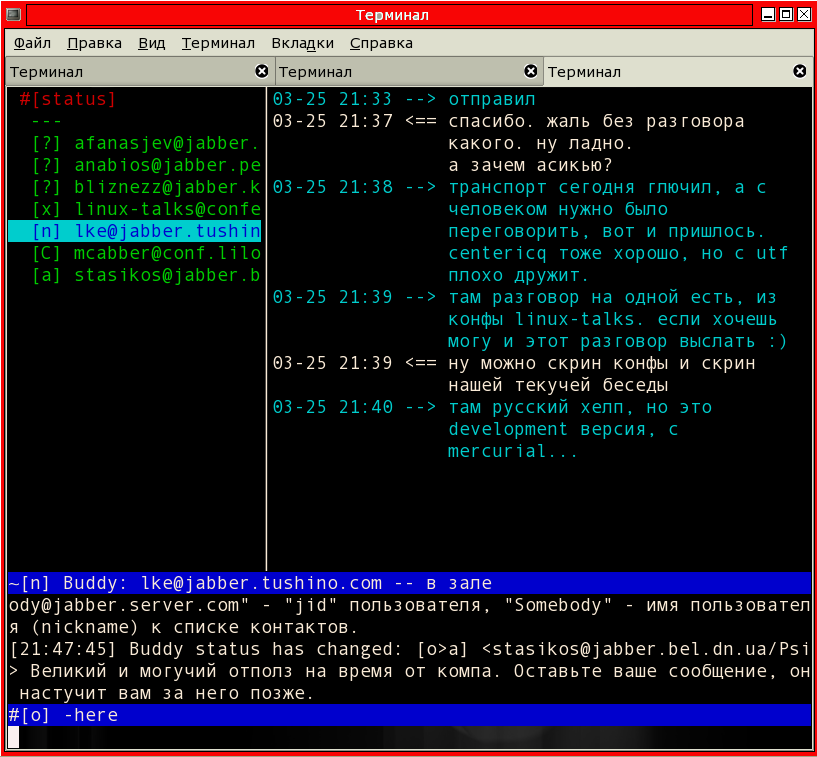 Внешний вид клиента